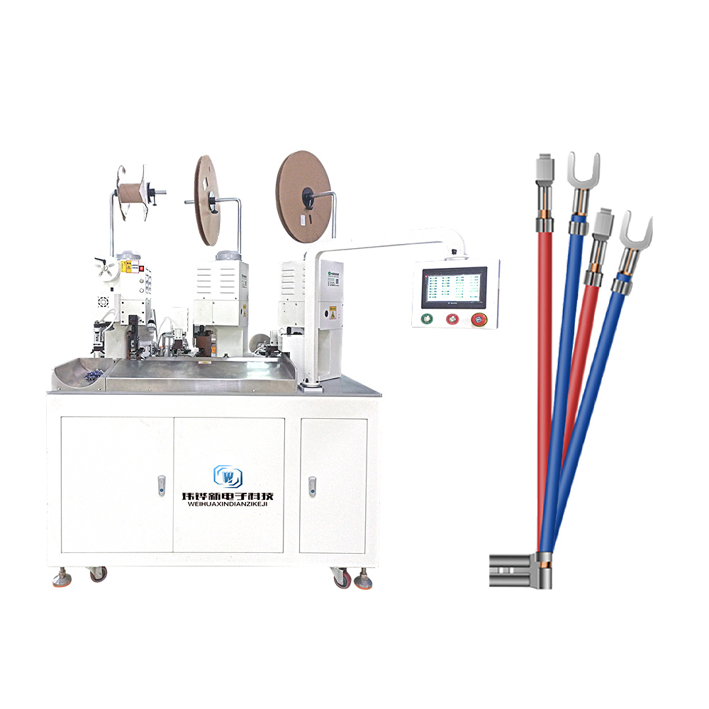 WHX-038 HS全自動四線合圧併打機(五端子)