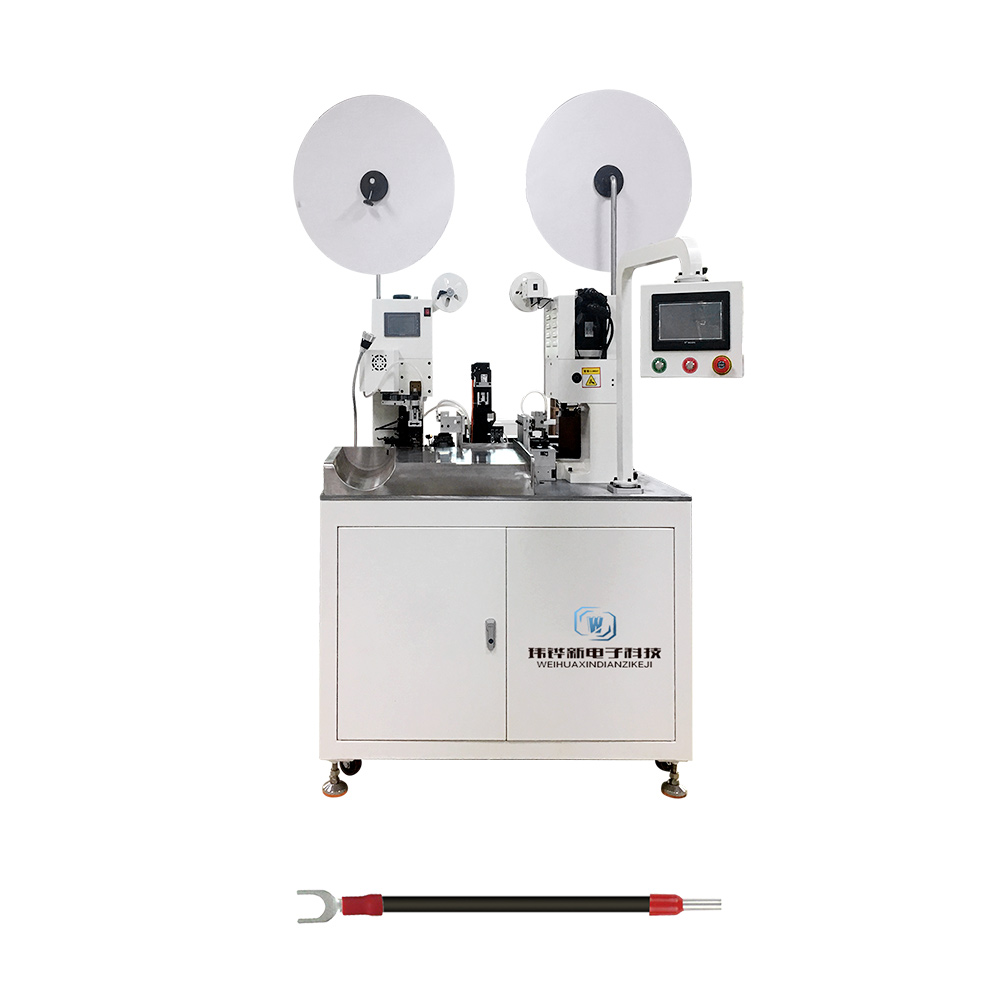 WHX-028HN Fully Automatic Double ended Twisted Wire Crimping Machine