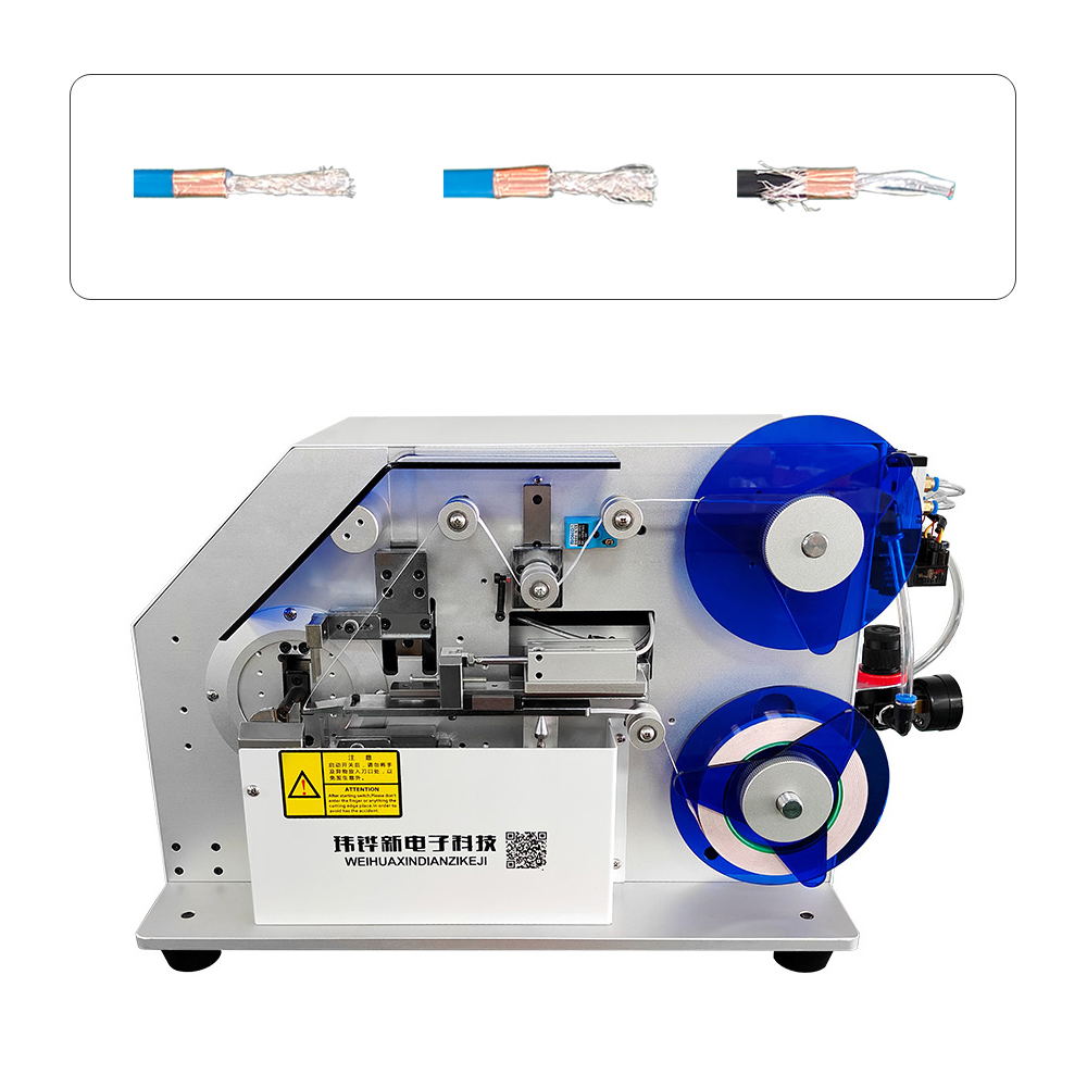 Semi-automatic copper foil wrapping machine