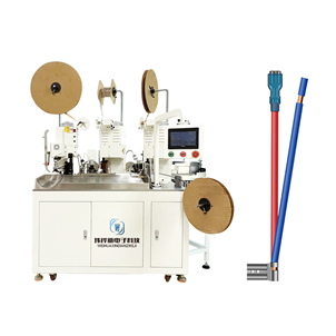 WHX-038C fully automatic double line compression and threading machine