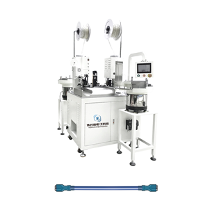 WHX-038 Fully Automatic Double Wire Pressing and Pressing Machine (Two Terminals)