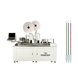 WHX-86S fully automatic single line glue shell twisting wire tinning machine