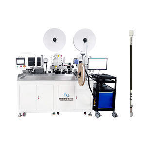 WHX-069 Full Servo Double Headed Marking Machine with Passing Number Tube