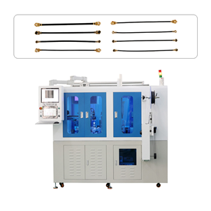 同軸双頭自動打端機